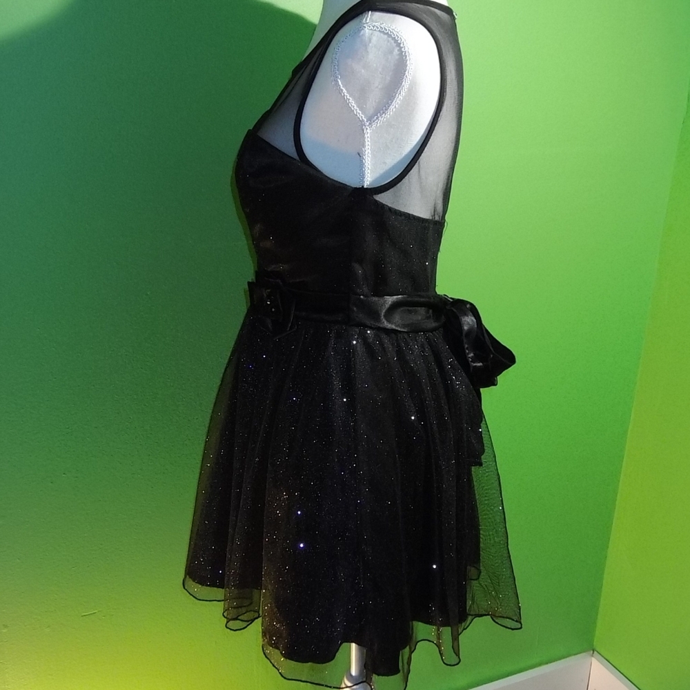 Trixxi Black Cocktail Dress Sparkles. Size 5. - Picture 8 of 8